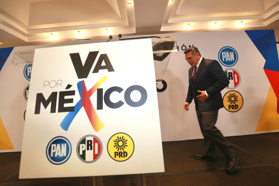Sin Va por México, la oposición no podrá vencer a Morena en 2024, dijo el dirigente nacional del PRI, Alejandro Moreno ‘Alito’. Foto Luis Castillo / Archivo