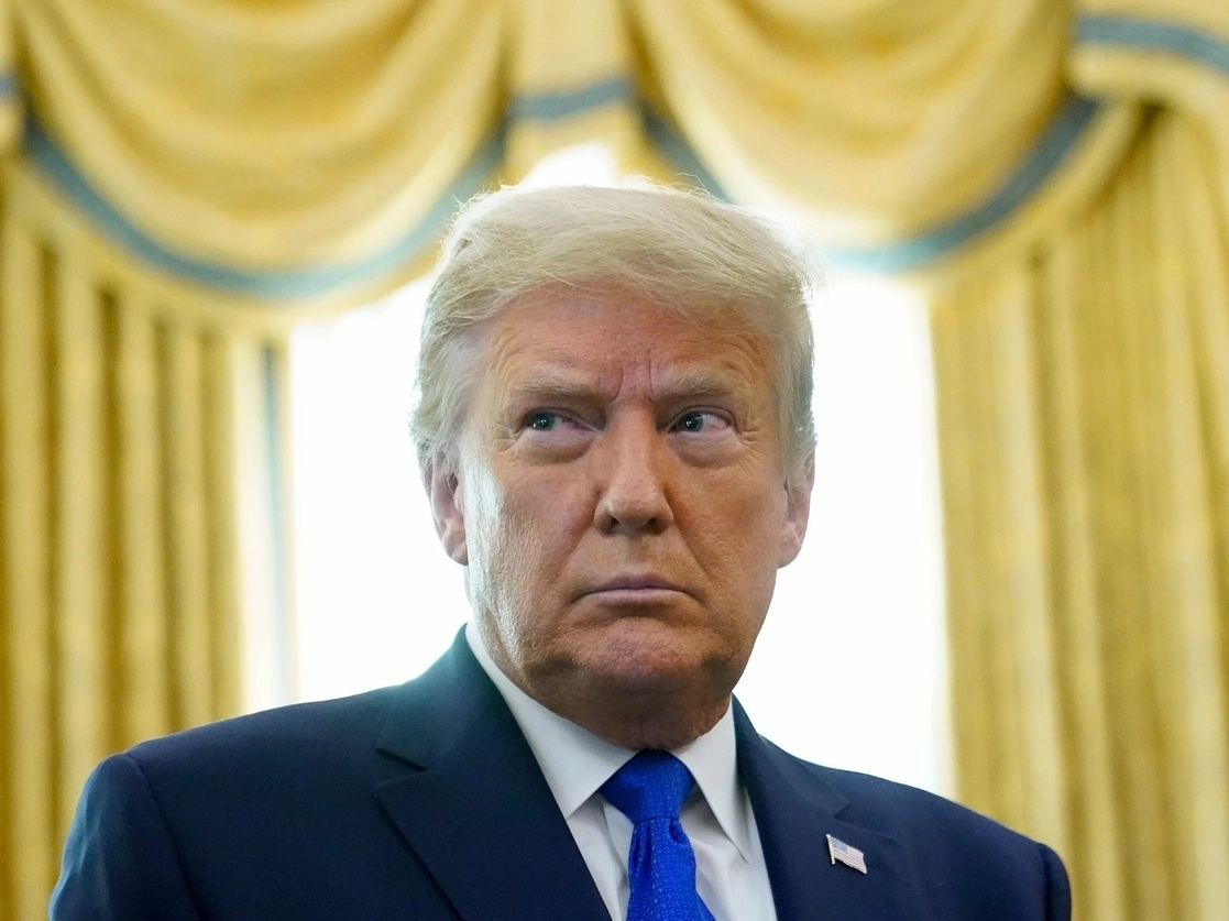 El presidente estadunidense, Donald Trump, en la Casa Blanca. Foto Ap / Archivo