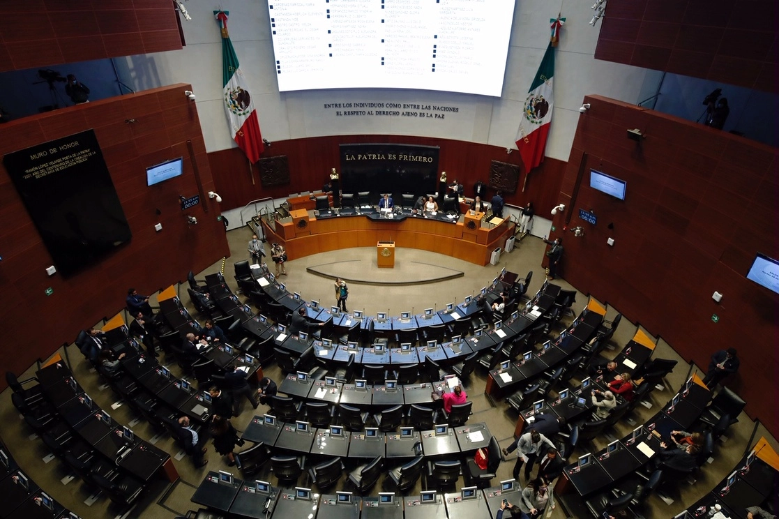 Salón de Plenos de la Cámara de Diputados. Foto Cristina Rodríguez / Archivo