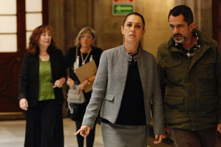 Claudia Sheinbaum presentó al Congreso de la CDMX la iniciativa para crear registro de agresores sexuales. Foto Roberto García