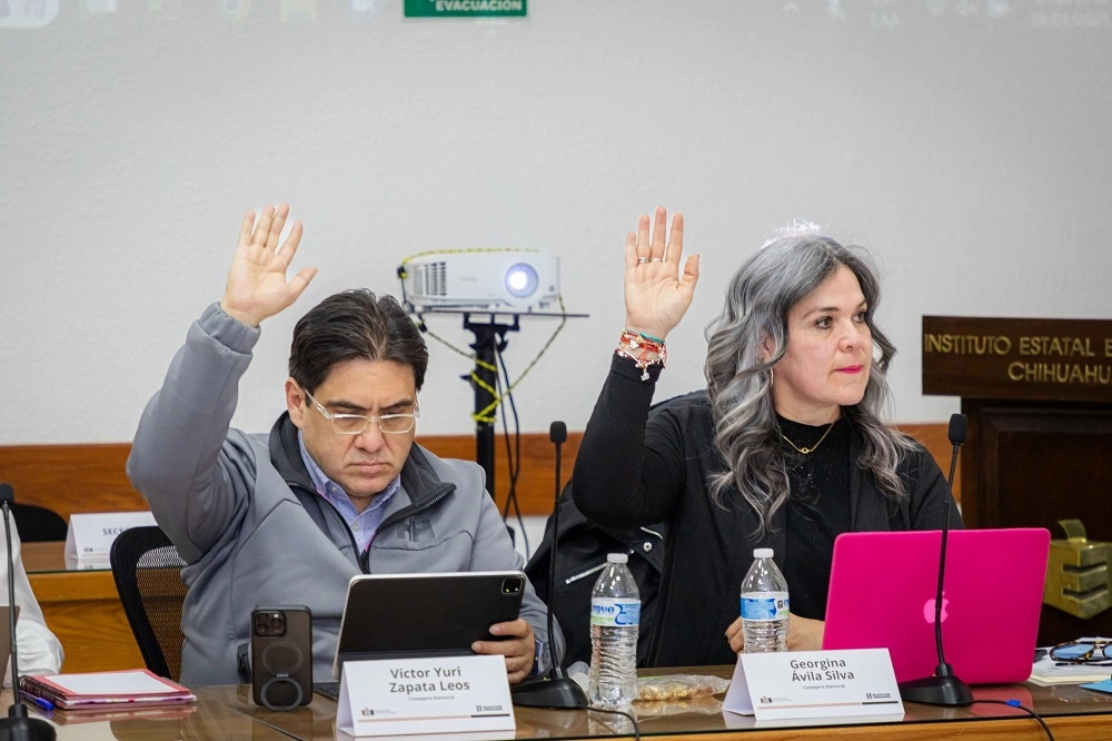 El Instituto Estatal Electoral de Chihuahua aprobó la publicación de la lista de candidatos que buscan ocupar cargos en el Poder Judicial. Foto 