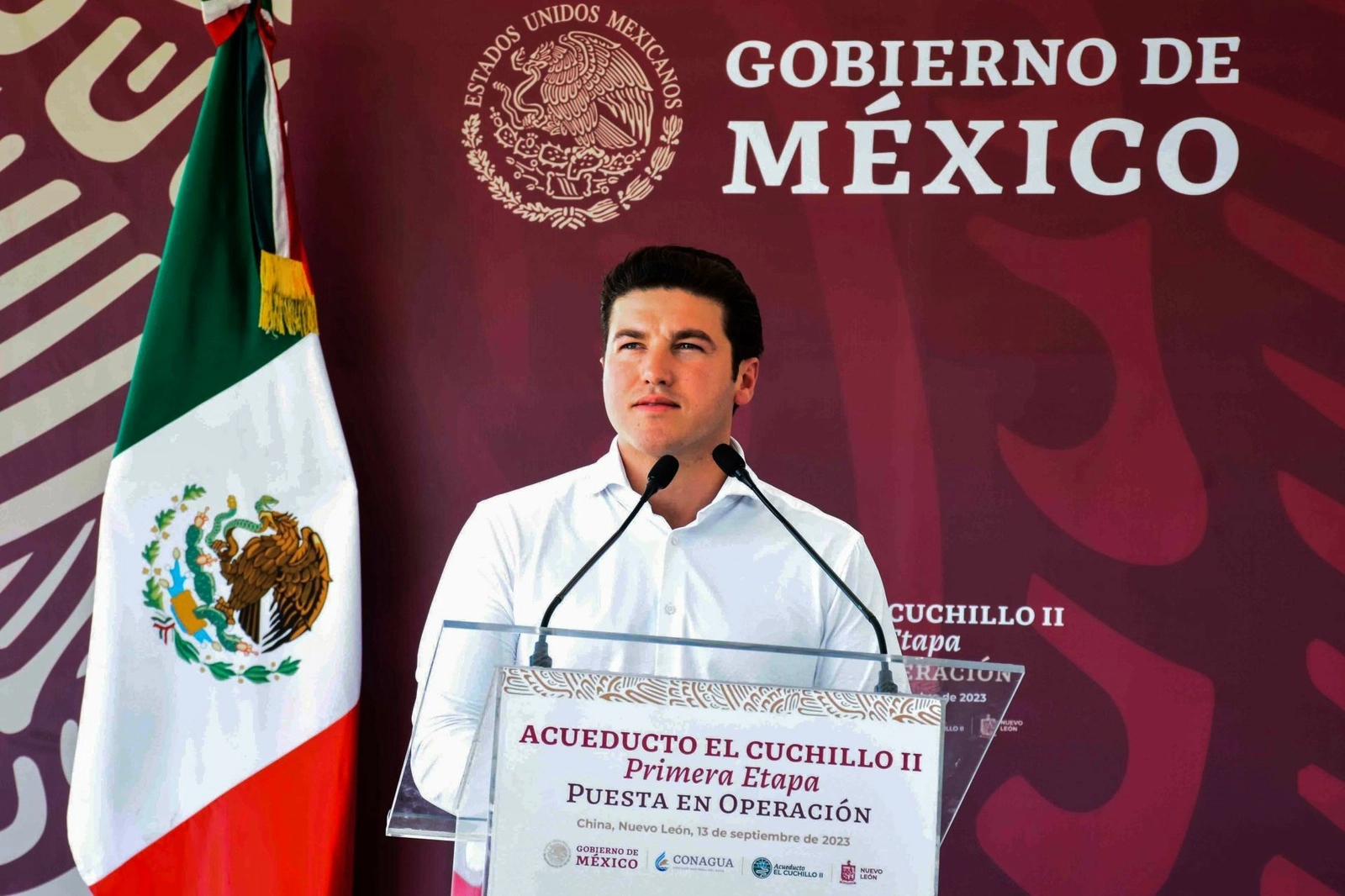 El gobernador de NL, Samuel García. Foto Cuartoscuro / Archivo