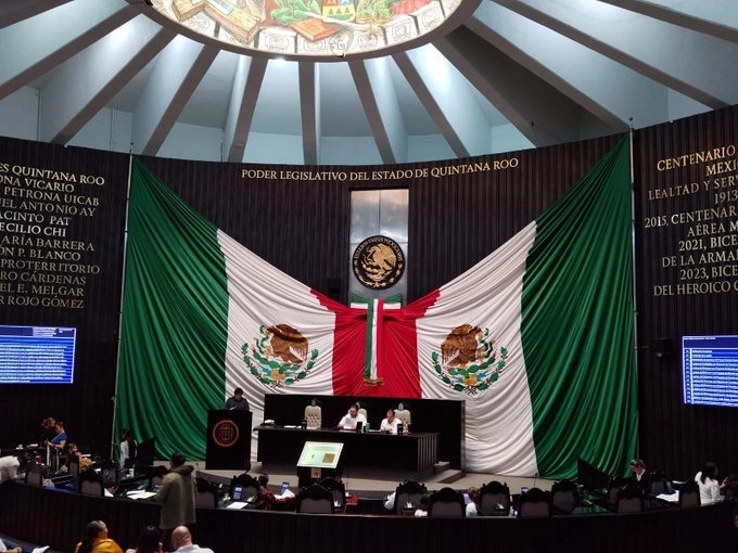 El Congreso de Quintana Roo aprobó abrogar el decreto 250 d servicios de agua potable a la concesionario Aguakán. Foto tomada de X @CongresoQRoo