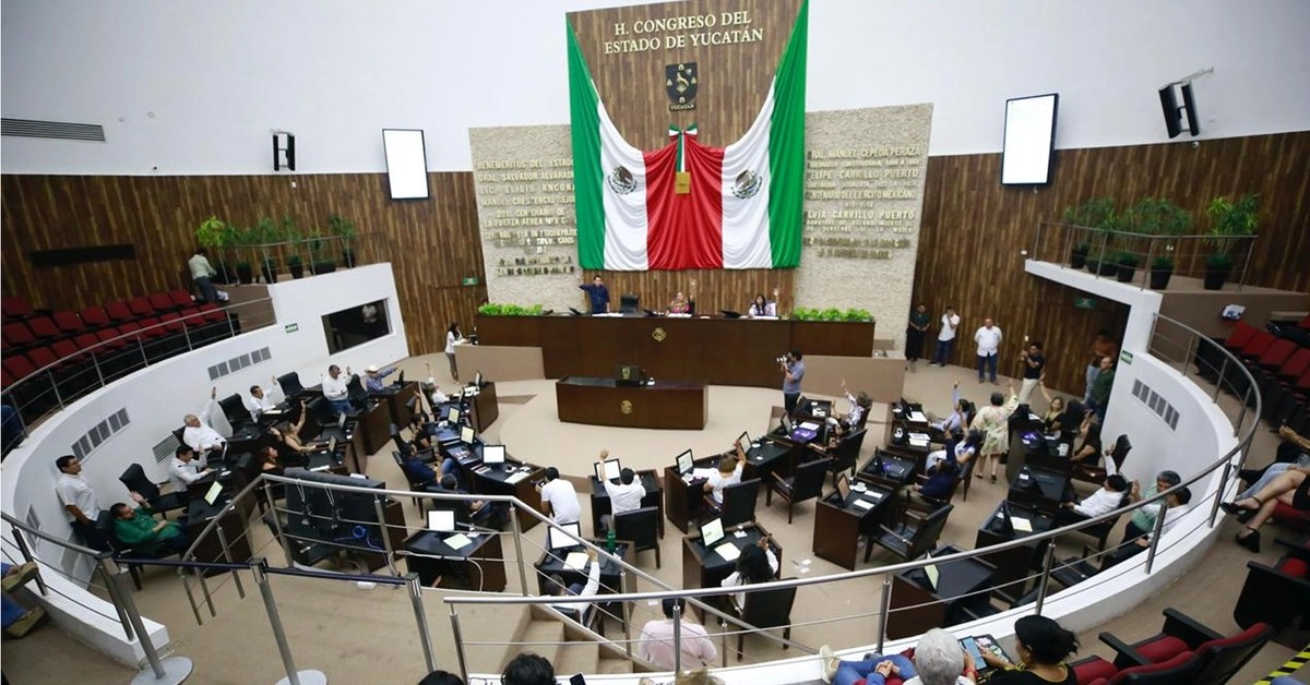 Sesión del Congreso de Yucatán de este miércoles 19 de noviembre de 2025. Foto