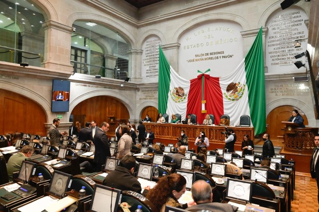 El proceso electoral de 2023 en el estado de México iniciará oficialmente durante la primera semana de enero. Foto tomada del Twitter de @Legismex 