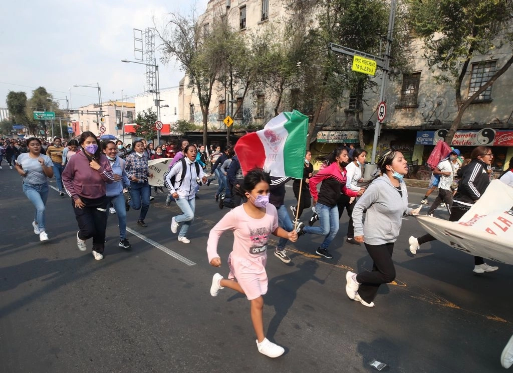 Conmemoración del 2 de octubre en calles de la CDMX. Foto José Antonio López