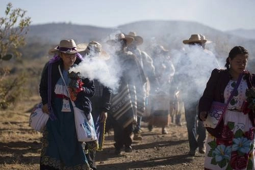 El Consejo Supremo Indígena de Michoacán acordó emprender acciones por la liberación de sus compañeros. Foto Ignacio Juárez/Archivo