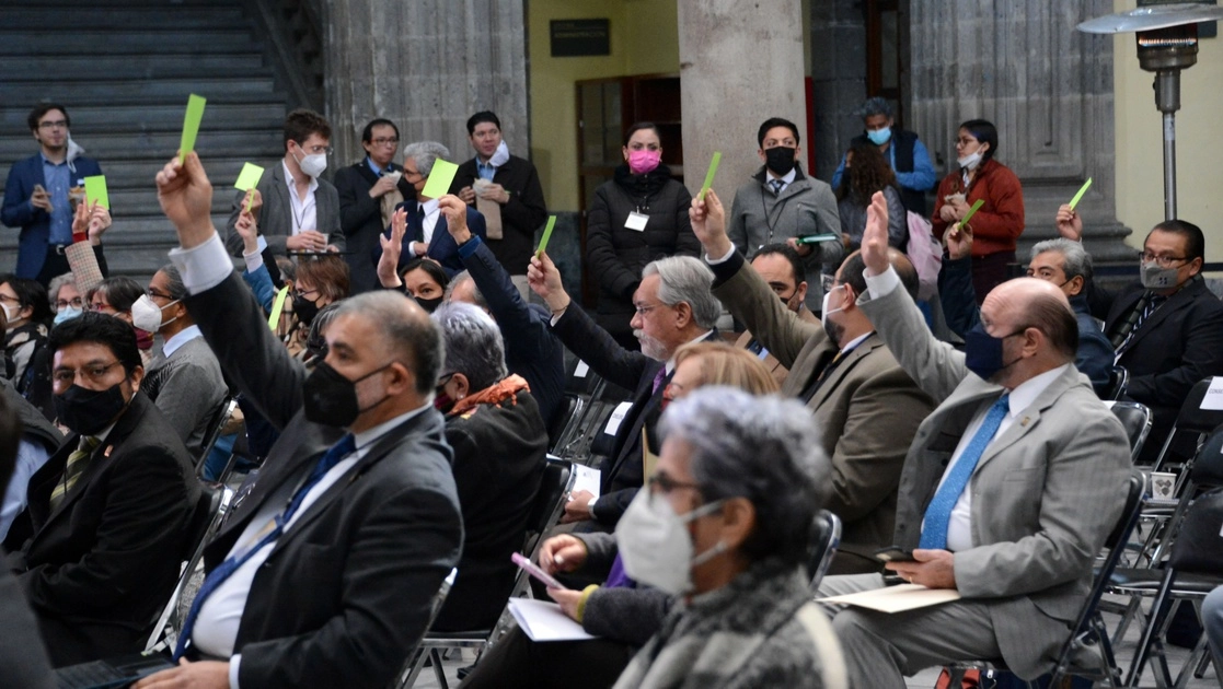 Para la gestión institucional de la UNAM se utilizará el 4.56 por ciento del presupuesto, se determinó, el 8 de diciembre de 2022. Foto tomada de https://www.dgcs.unam.mx/boletin/bdboletin/2022_1026.html