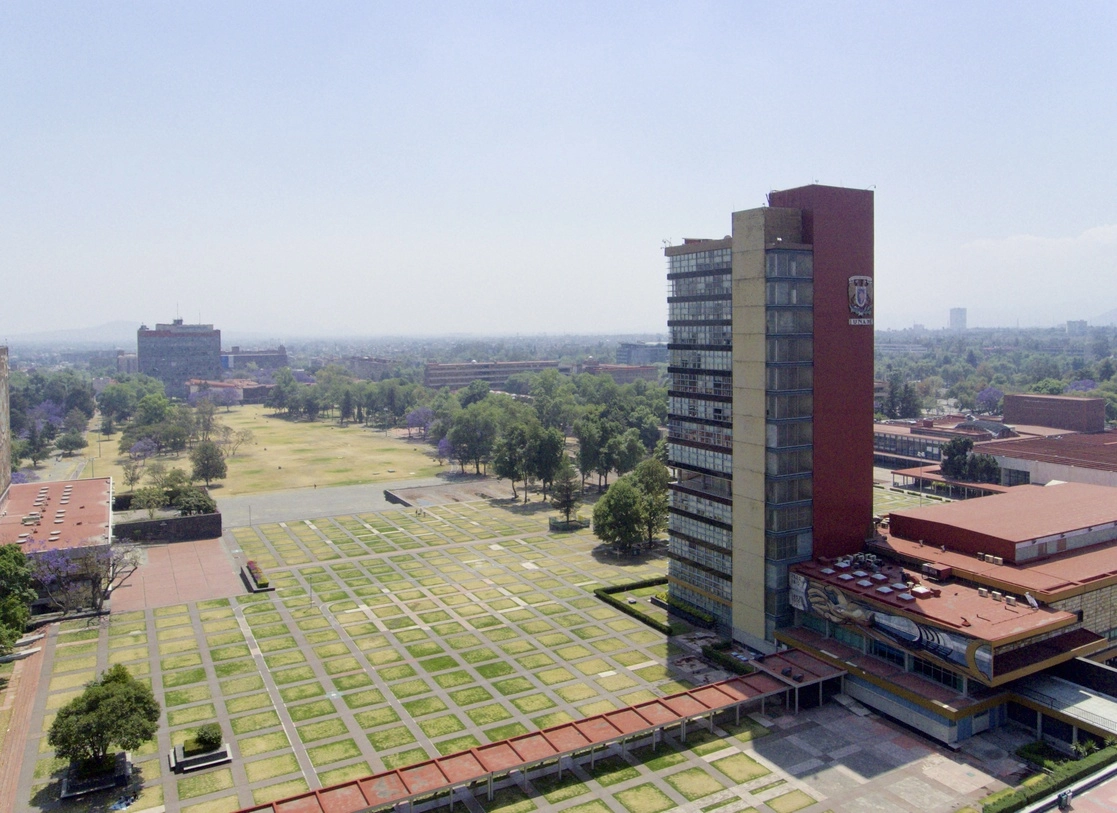 Vista de Ciudad Universitaria de la UNAM en la capital del país. Foto La Jornada / Archivo 