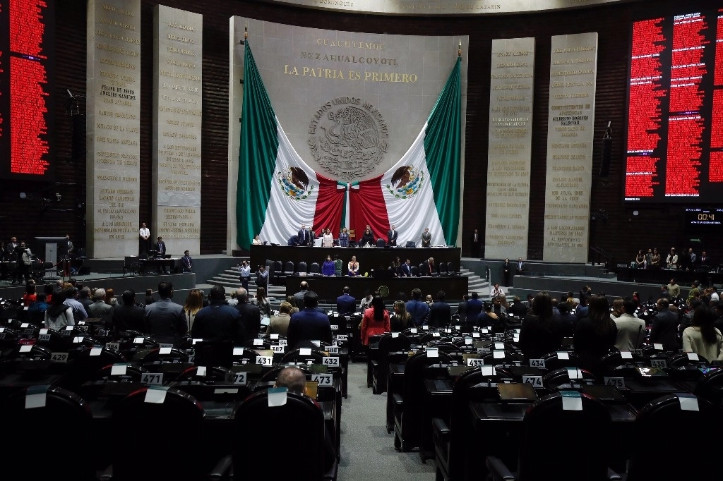 Sala de sesiones de la Cámara de Diputados. Foto Cristina Rodríguez
