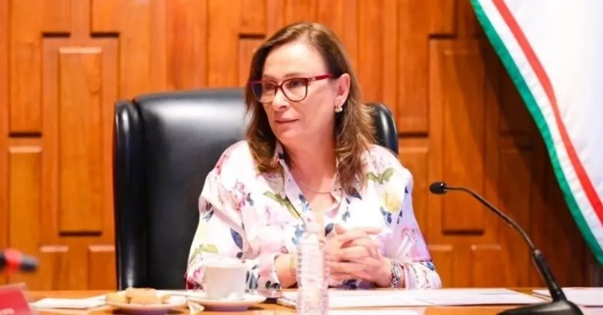 La gobernadora de Veracruz, Rocío Nahle García en imagen de archivo. Foto tomada de 