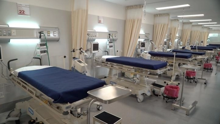 Camas de hospitalización en imagen de archivo. Foto La Jornada 