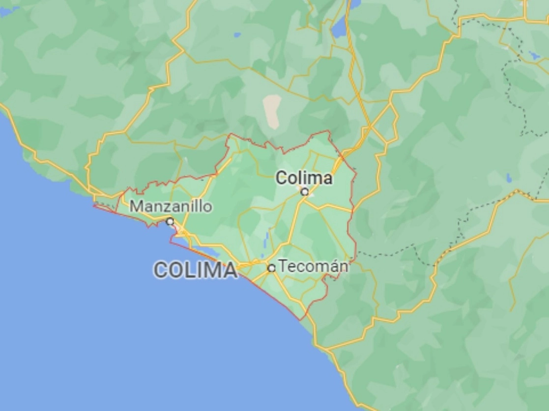 Ocho personas fueron asesinadas la noche del martes en diferentes puntos de la zona conurbada Colima-Villa de Álvarez y Manzanillo. Imagen tomada de Google Maps