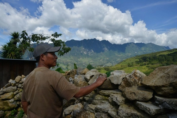 Habitantes del municipio de Aldama, Chiapas son víctimas de desplazamiento forzado a causa de la violencia. Foto Cuartoscuro 