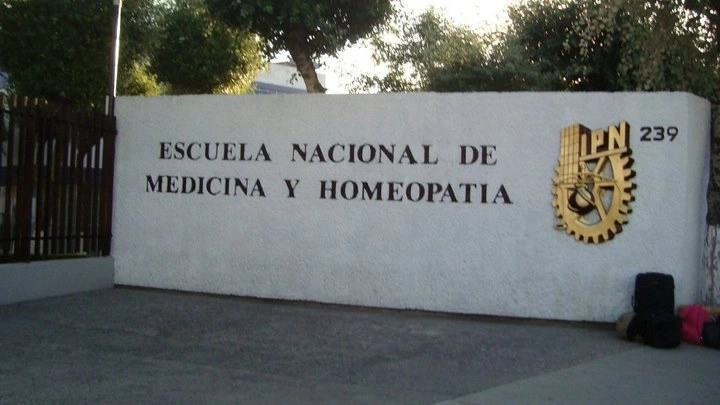 Instalaciones de la Escuela Nacional de Medicina y Homeopatía del IPN en imagen de archivo. Foto tomada de redes sociales