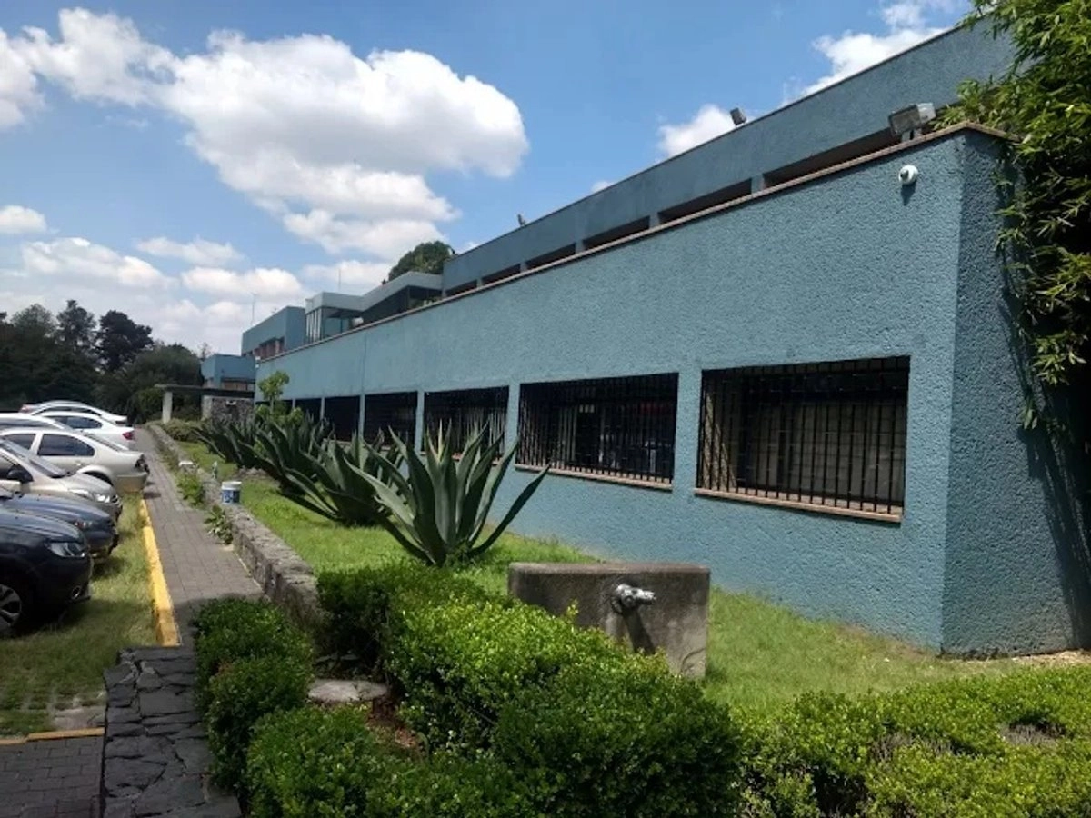 Aspecto exterior del Instituto de Investigaciones Filológicas de la UNAM, en Ciudad Universitaria. 