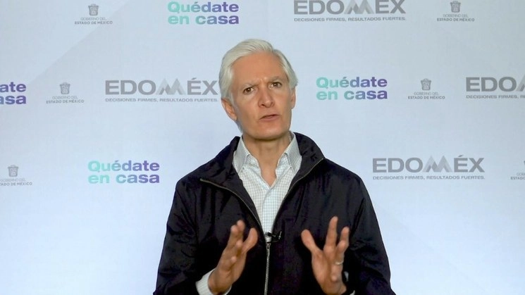 Alfredo del Mazo Maza, gobernador del Estado de México. Foto La Jornada