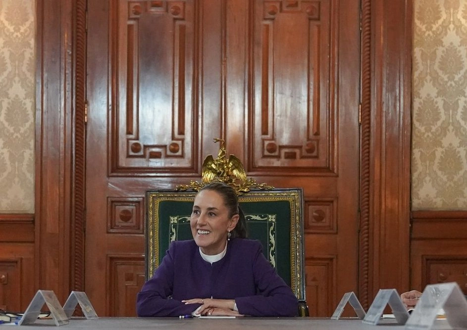 La presidenta de México señaló que las negociaciones sobre la imposición de aranceles a México con Donald Trump continuarán. Foto