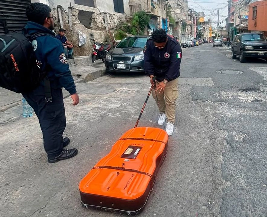 Sismógrafo de la FES Acatlán en Praderas de San Mateo. Foto archivo municipio de Naucalpan