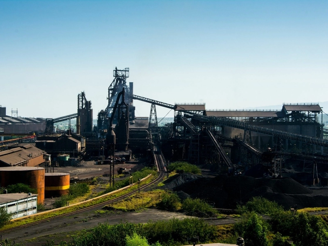 La planta de Altos Hornos en Monclova, Coahuila. Foto tomada del sitio https://www.ahmsa.com / Archivo
