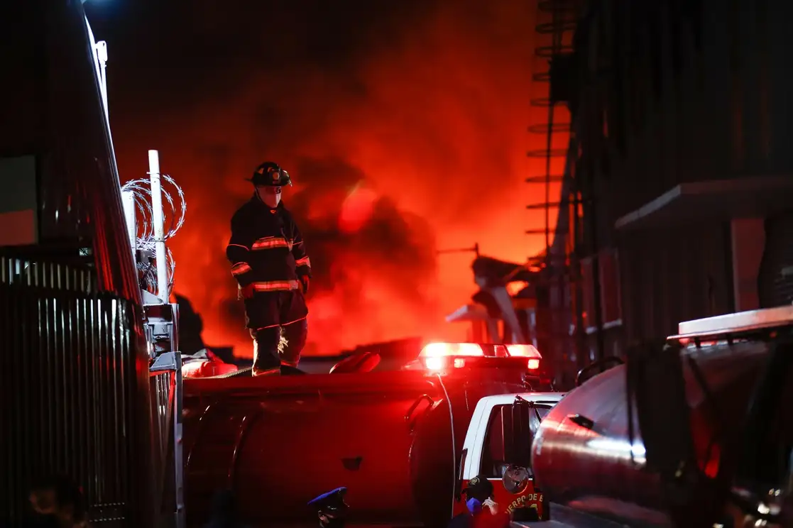 La zona siniestrada fue de más de siete mil metros cuadrados. Foto: Víctor Camacho 