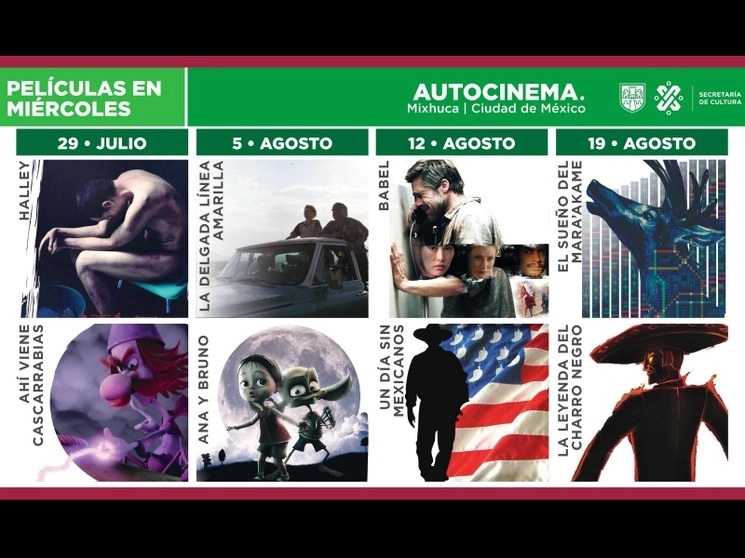 La exhibición tendrá lugar en la curva 4 de la pista de carreras, con capacidad para 415 autos. Imagen tomada del Twitter de @CulturaCiudadMx