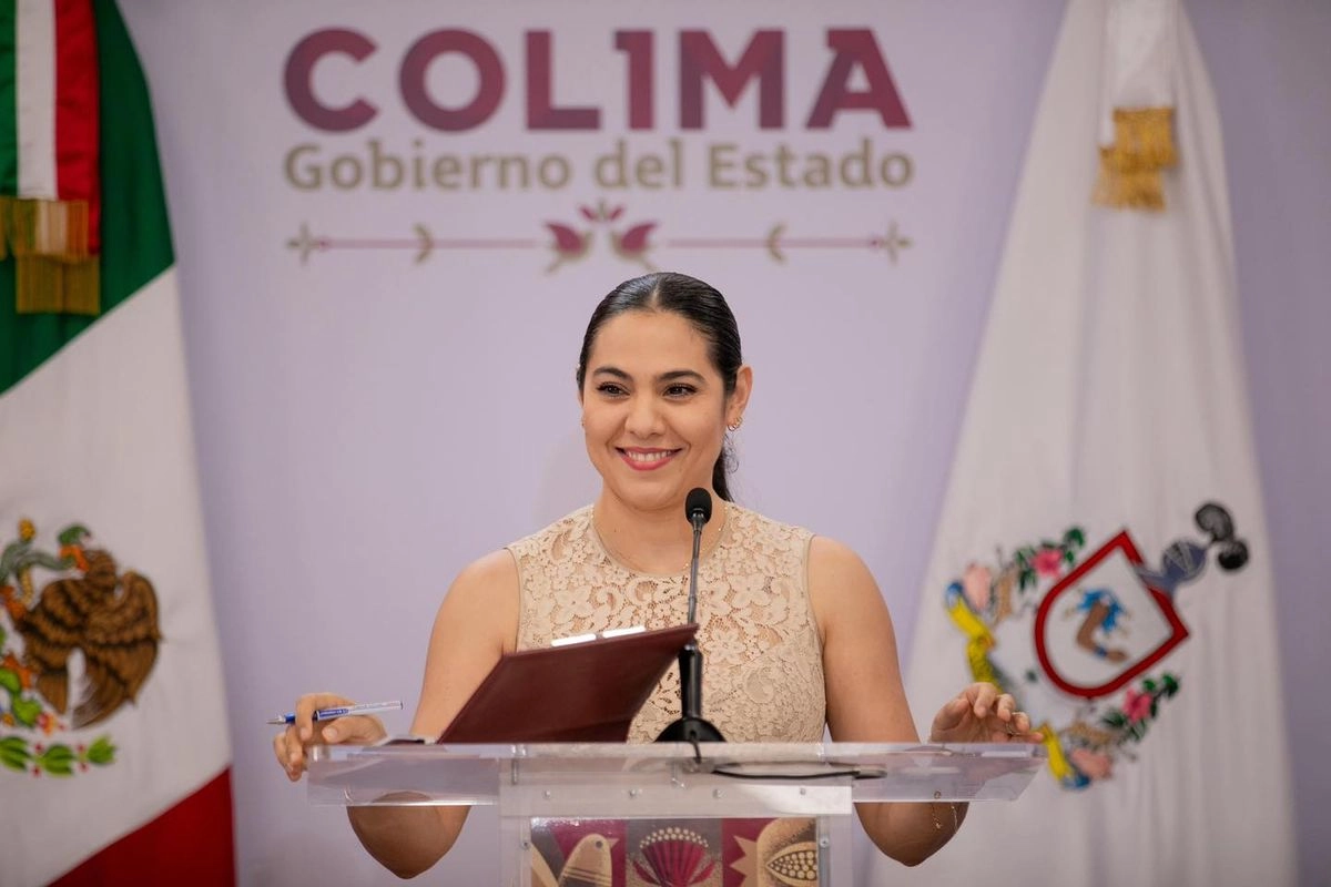 La gobernadora de Colima Indira Vizcaíno anunció la conversión de la Casa de Gobierno en una Casa de Día para la atención de adultos mayores y personas con discapacidad. Foto 
