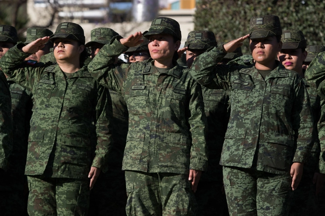 Mujeres militares. Foto Cuartoscuro / Archivo