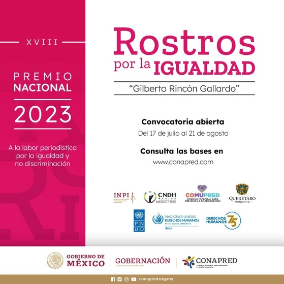 Los nombres de las personas ganadoras se darán a conocer a través de un comunicado el próximo 11 de septiembre. Foto www.undp.org