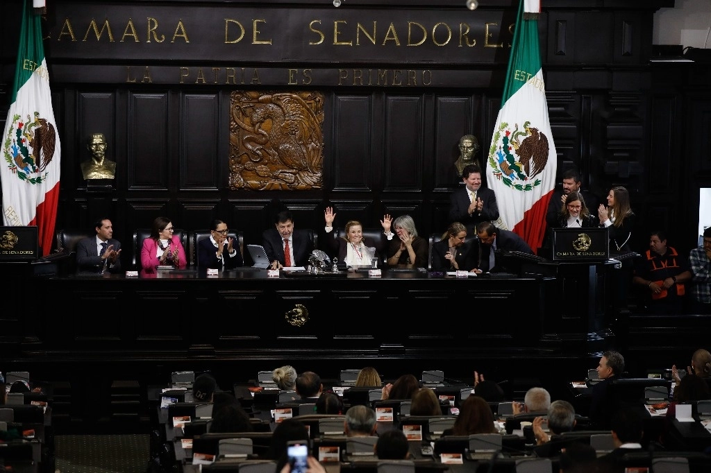 Sesión solemne de la Cámara de Senadores en imagen de archivo. Foto Germán Canseco