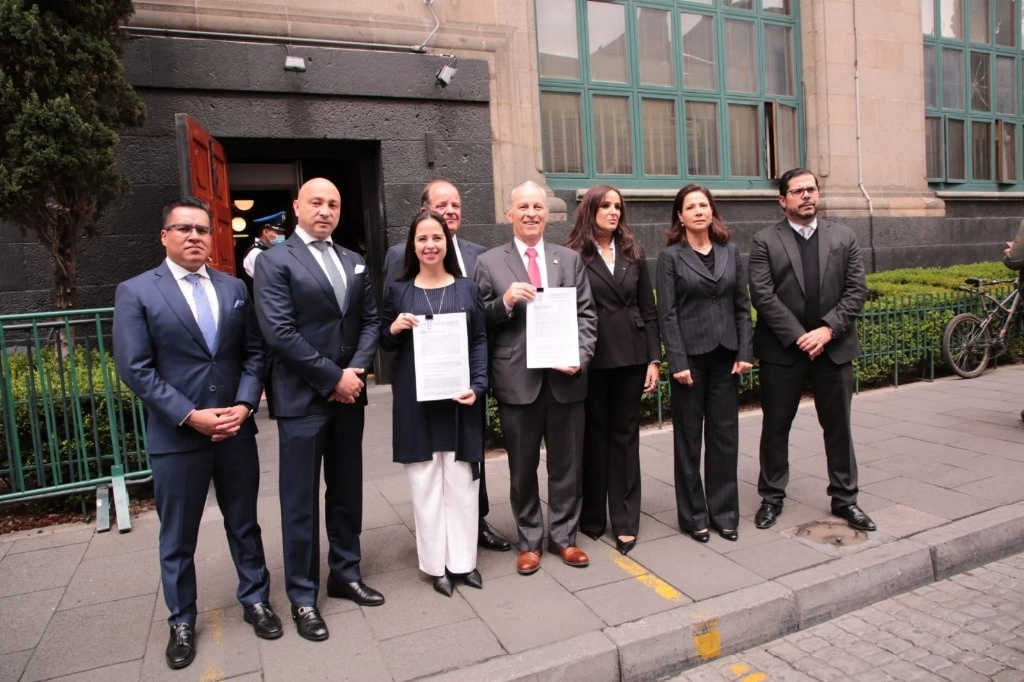 El Plan B de pretende debilitar al INE y al TEPJF, señalaron los representantes del Coparmex. Imagen tomada de https://twitter.com/Coparmex