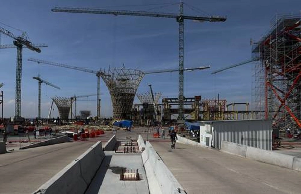 La terminal aérea de Texcoco en 2018. Foto Marco Peláez / Archivo