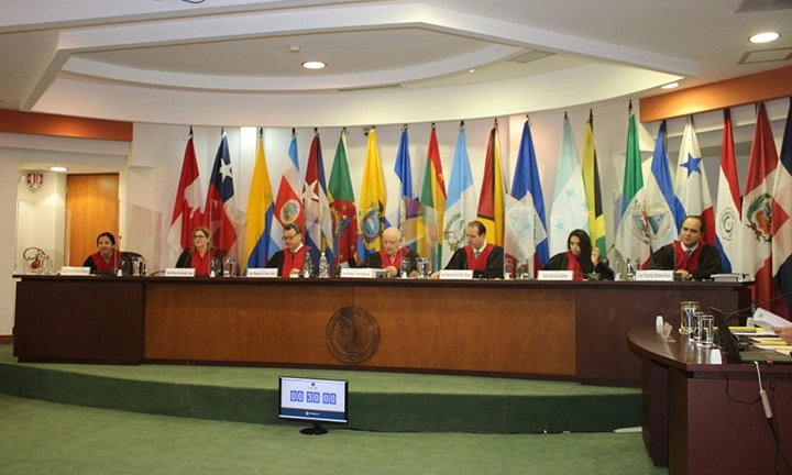 La Corte IDH responsabilizó a Nicaragua de vulnerar los derechos de comunidades indígenas y afrodescendientes del Caribe con el proyecto de un canal interoceánico. Foto @CorteIDH