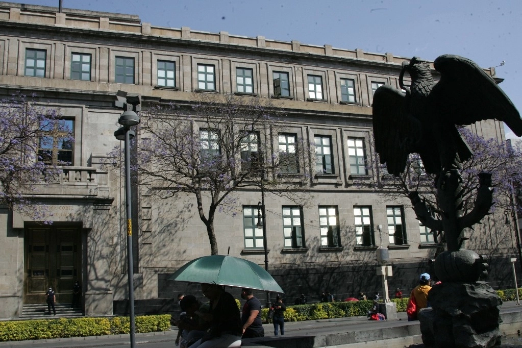 Fachada de la Suprema Corte de Justicia de la Nación, en la Ciudad de México. Foto Roberto García Rivas / Archivo