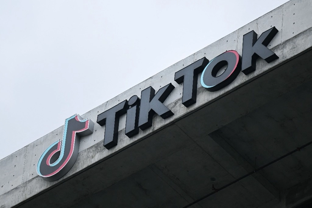 Oficinas de TikTok en Culver City, California, el 16 de marzo de 2023. Foto Afp