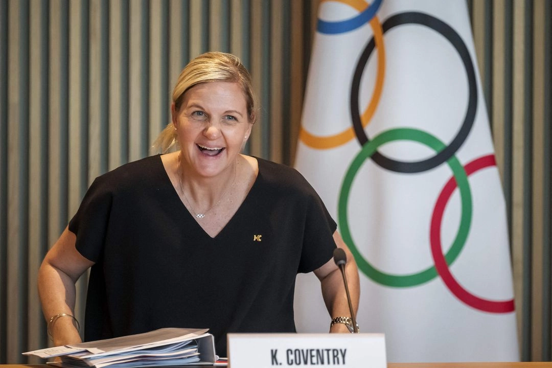 La zimbabuense Kirsty Coventry, nueva presidenta del COI, se centrará en las condiciones de acceso a las competiciones femeninas y en la designación de los anfitriones de los Juegos. Imagen del 25 de junio de 2025. Foto 