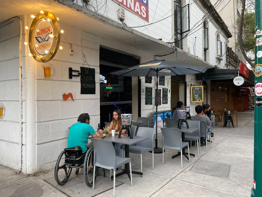 Restaurante en la CDMX. Foto Yazmín Ortega Cortés