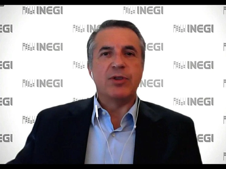 Julio Santaella, en imagen de archivo. Foto tomada del Twitter de @INEGI_INFORMA