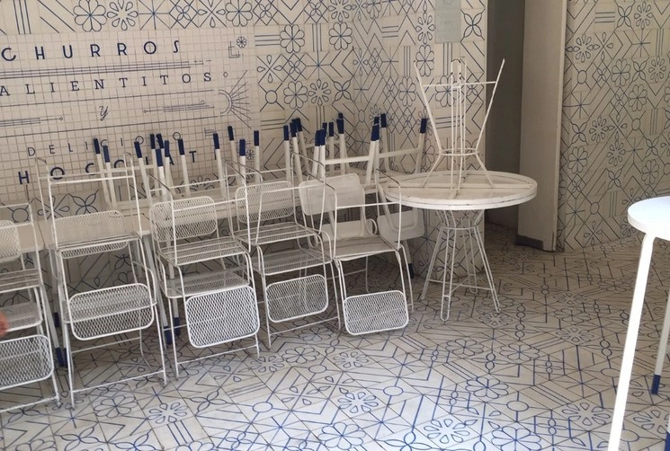 El coronavirus ha provocado una baja afluencia de comensales en los restaurantes capitalinos. Foto Cristina Rodríguez