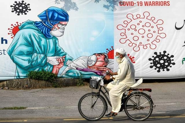 En Islamabad, Pakistán. Foto Afp 