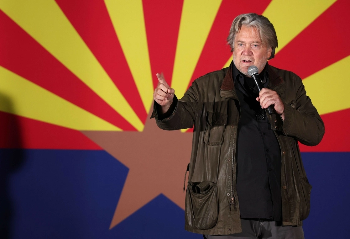 Uno de los invitados confirmados es Steve Bannon, quien fue estratega del ex presidente republicano de Estados Unidos Donald Trump. Foto Afp
