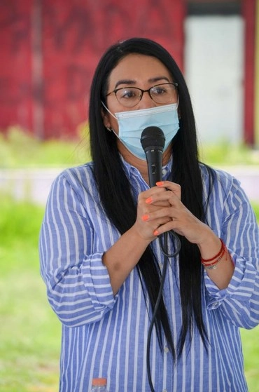 La diputada dijo que la iniciativa es necesaria discutirla en el Congreso local. Foto La Jornada