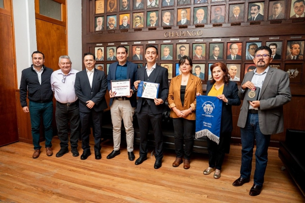 integrantes de la Universidad Autónoma Chapingo (UACh). Foto La Jornada 