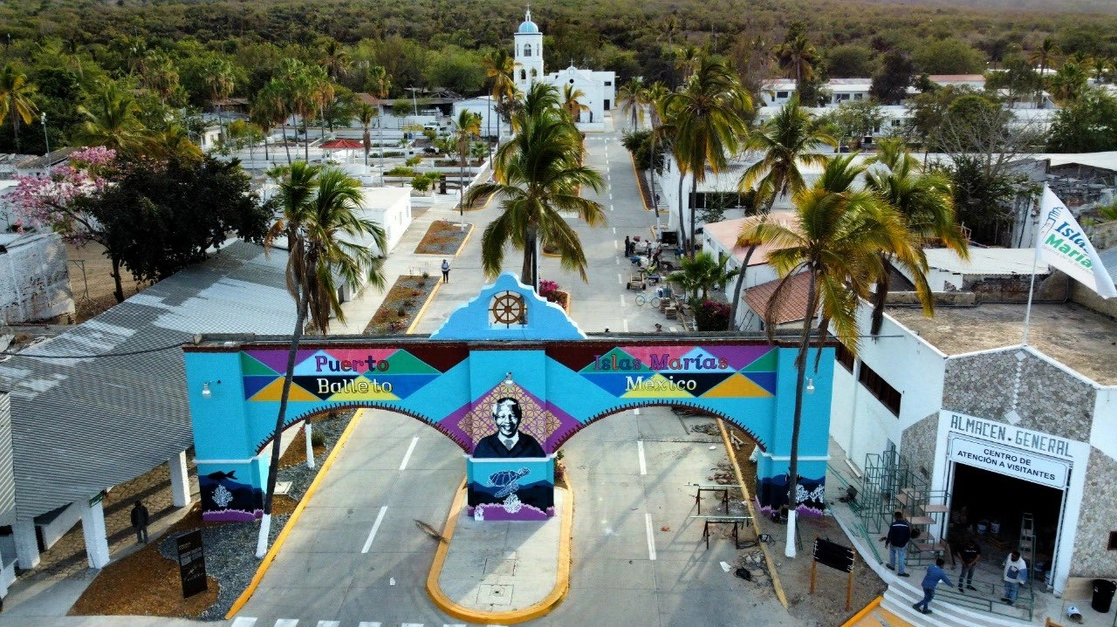 Entrada a las Islas Marías, en imagen de archivo. Foto cortesía Presidencia
