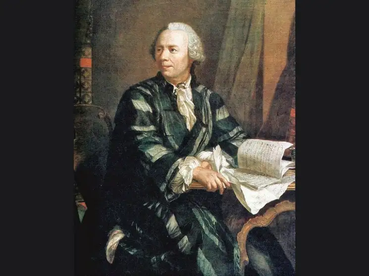 El matemático Leonhard Euler. Foto tomada de Wikipedia




