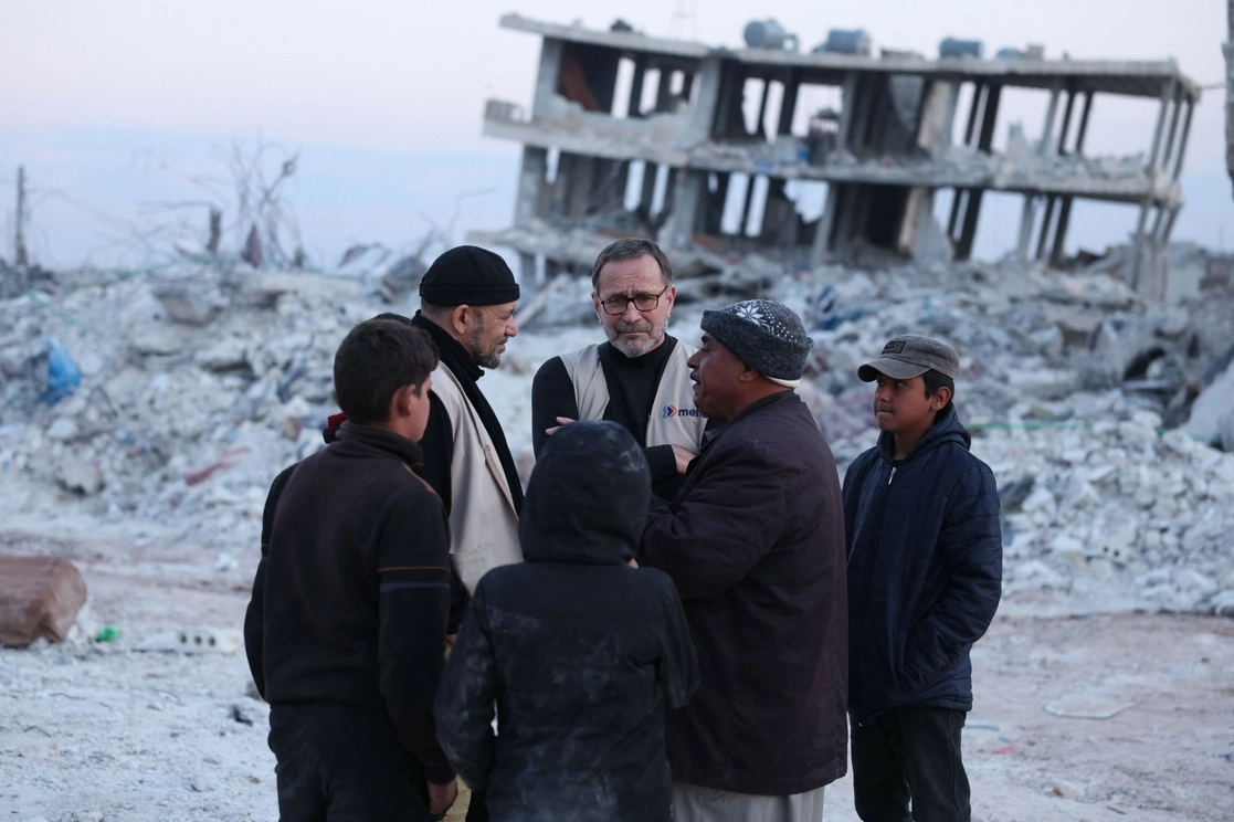 Desde el sismo del 6 de febrero, que causó cerca de 46 mil muertos en Turquía y Siria, las iniciativas solidarias se multiplican en Alepo, ya duramente afectada por la guerra. Foto Afp / Archivo