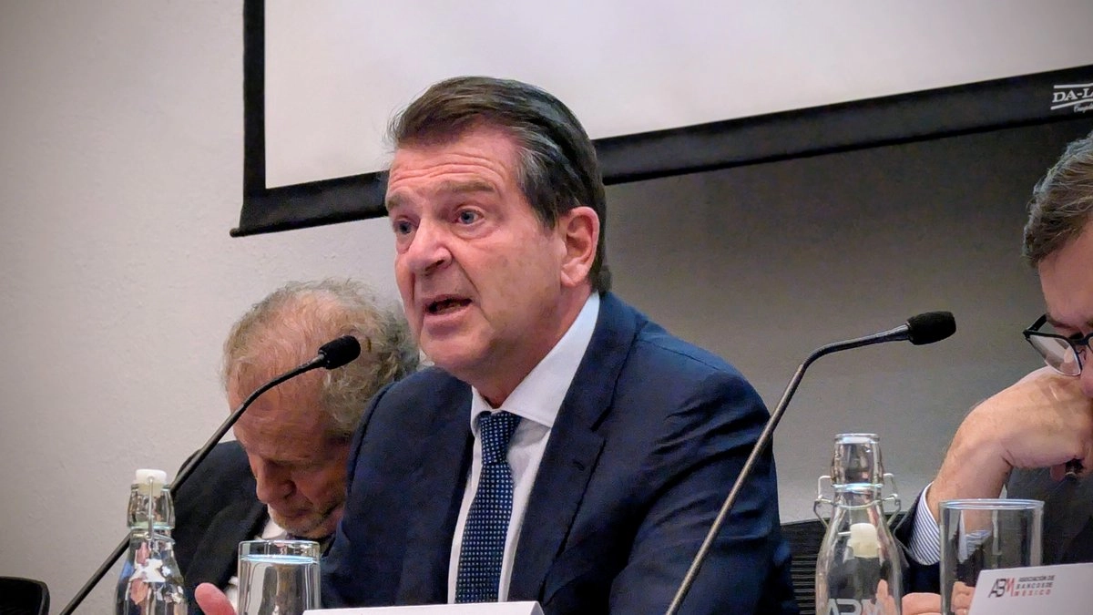 Emilio Romano Mussali, presidente de la Asociación de Bancos de México estimó que la economía del país podrá crecer 1% durante el 2026. Foto 