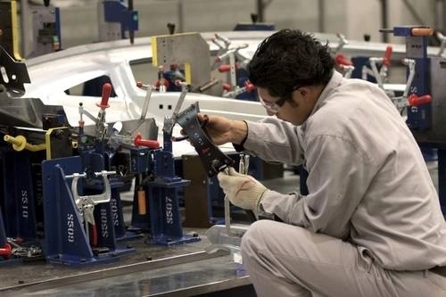 Planta automotriz en Cuautitlán Izcalli, estado de México. Foto María Luisa Severiano / Archivo