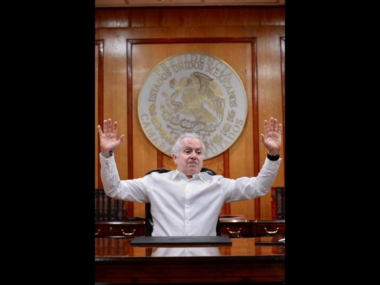 El legislador panista y aspirante a suceder a AMLO subrayó que el Presidente no estará en la boleta en 2024, pero sí sus resultados desastrosos. Foto Luis Castillo 