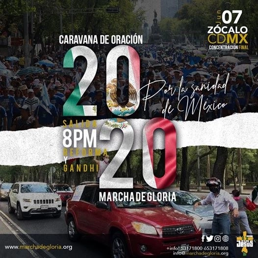 Invitación a la marcha que se difundió en internet